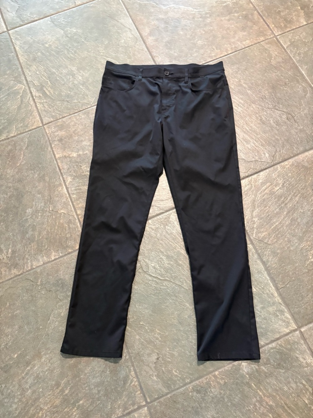 Travis Mathew Men's Black Performance Golf Pants 36x32